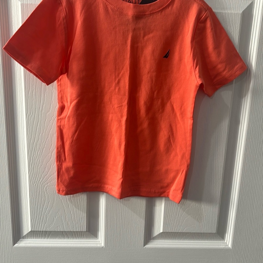 Nautica Orange Short Sleeve Tee